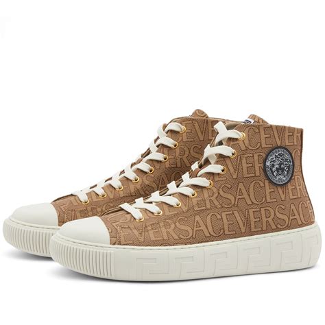 scarpe versace tonieffe|versace high top sneakers.